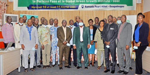 Session de formation du comité de pilotage du GGGI Burkina Faso sur les concepts de croissance verte